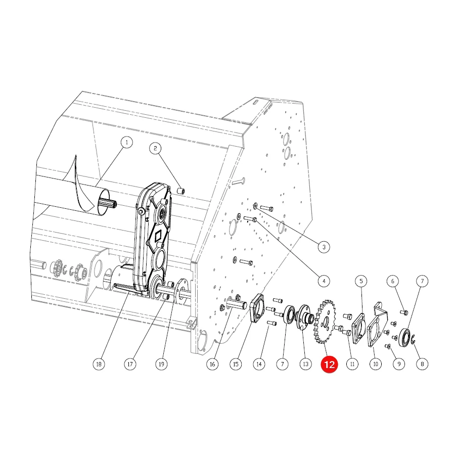 Capello - CP01021500/18 - 18-Zahn-Ritzel