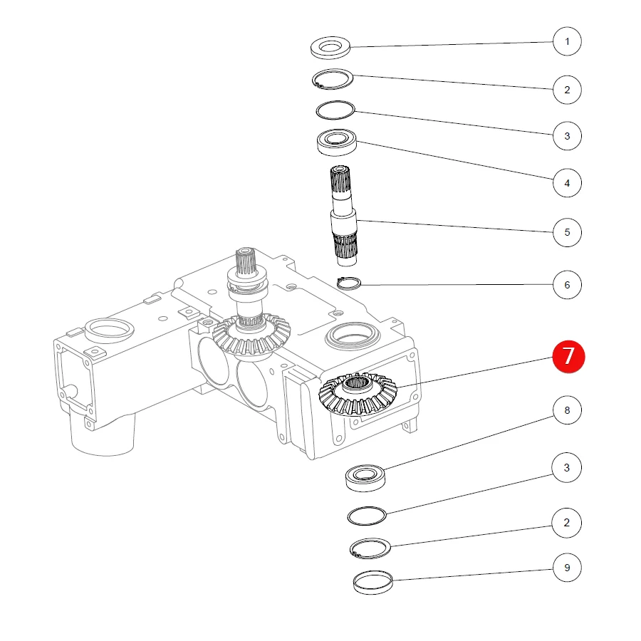 Capello - CPM1-80148 - Zahnrad 25 Zähne