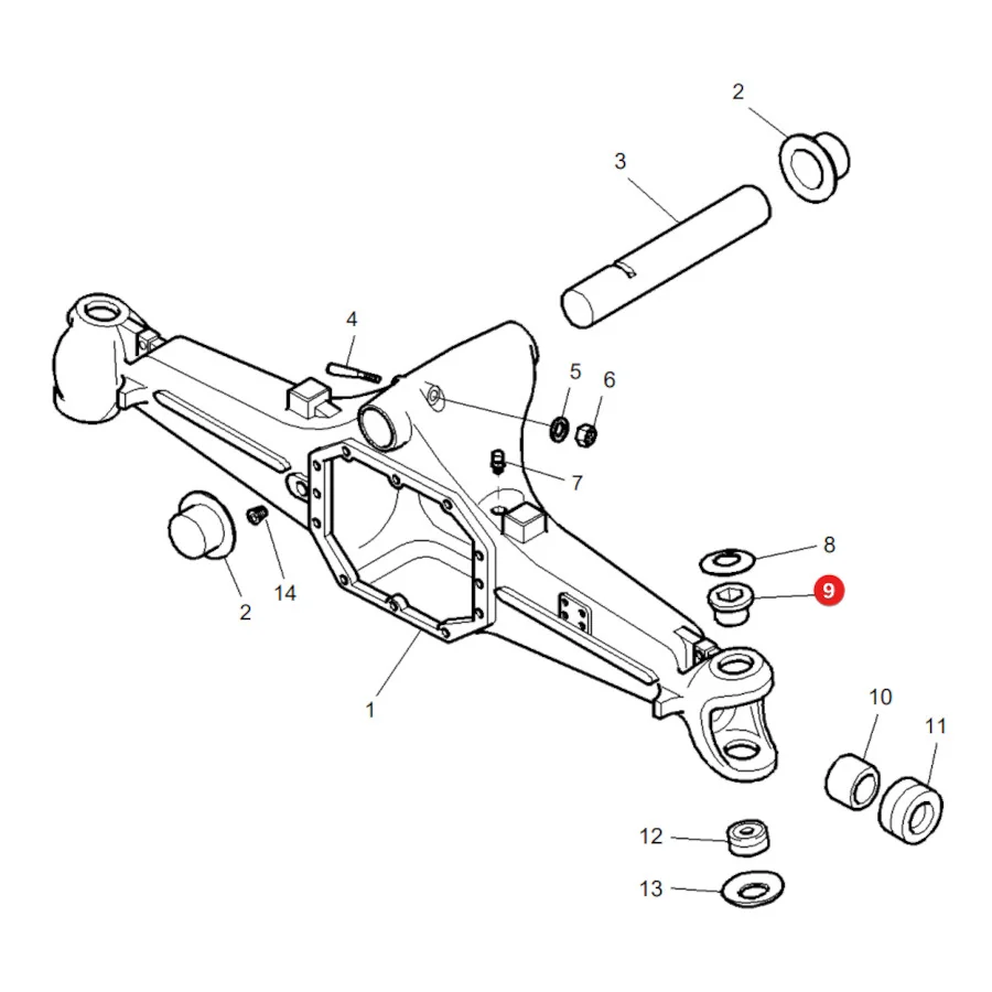 Carraro - CI045167 - Buchse