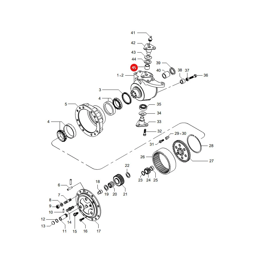 Carraro - CI143563 - Vorderachsenbuchse