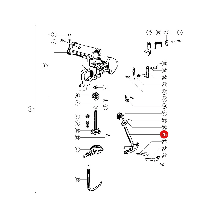 Claas - CL0000000881 - Knoterfinger