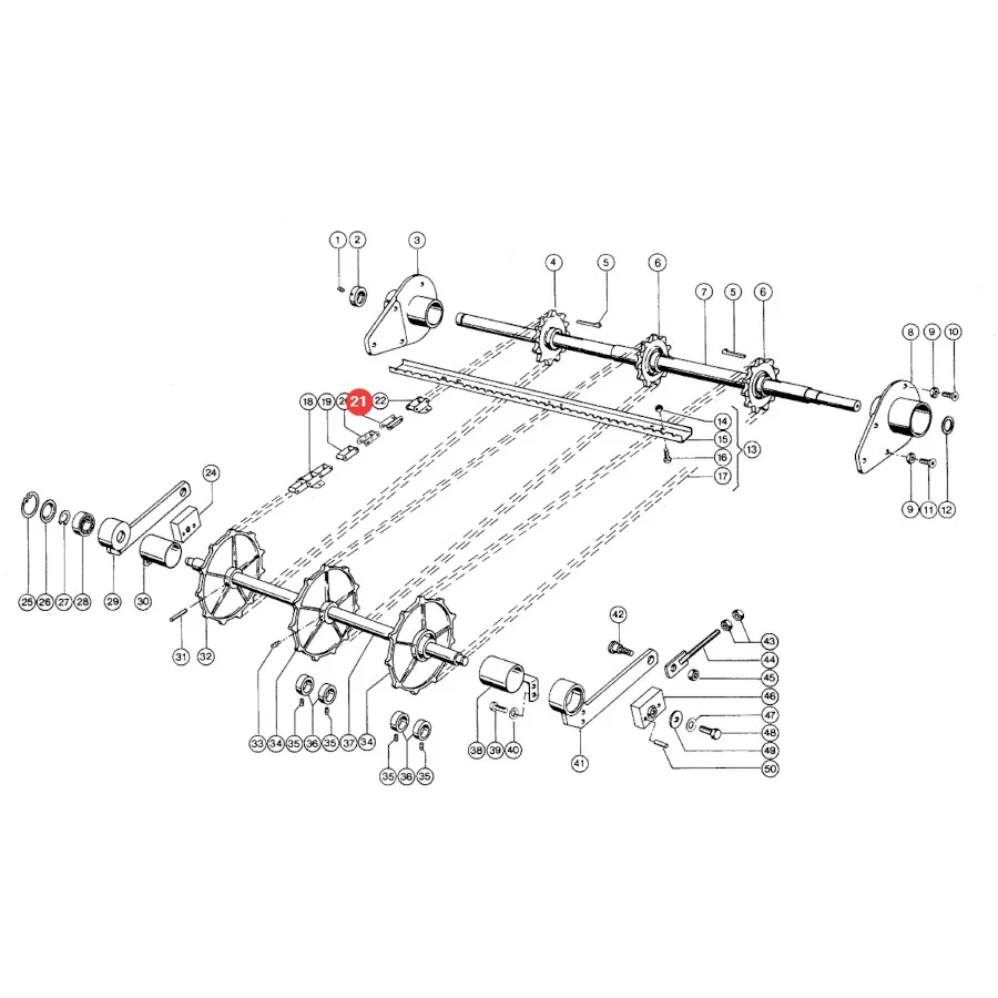 Claas - CL0000030530 - Kettenschutz 2,8 x 62 mm