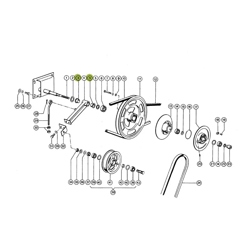 Claas - CL0000085500 - Teflonbuchse für Haspel
