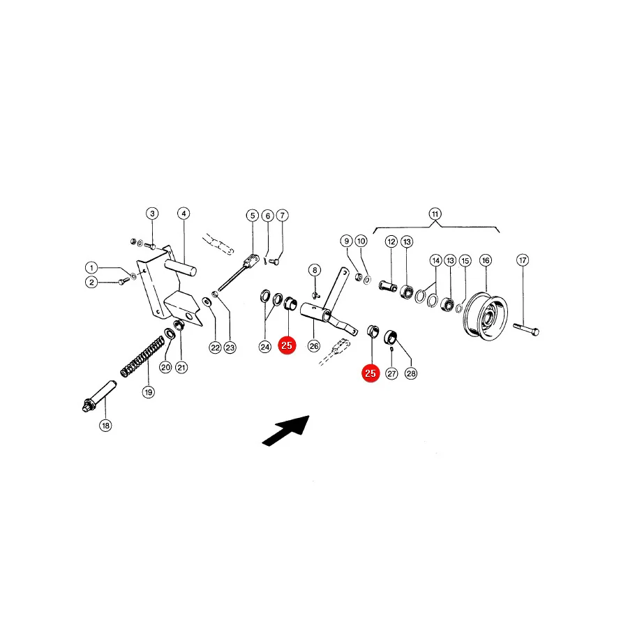 Claas - CL0000085510 - Dreschantriebbuchse