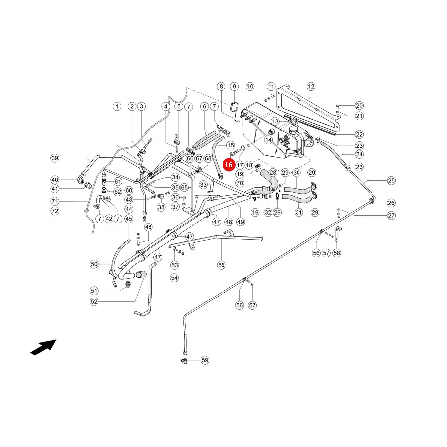 Claas - CL0000131390 - Ölstandsensor