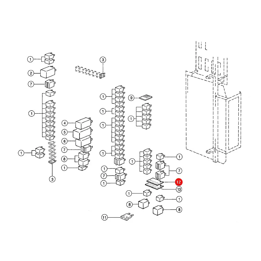 Claas - CL0000137051 - Diodenplatine