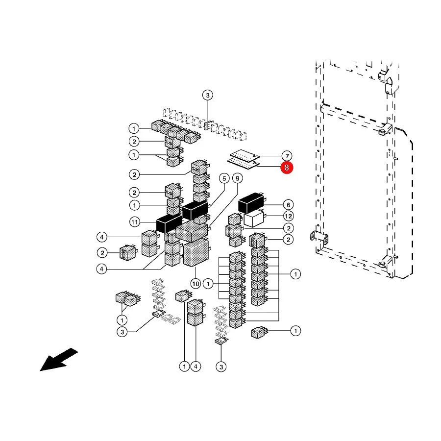 Claas - CL0000145113 - Diodenplatine