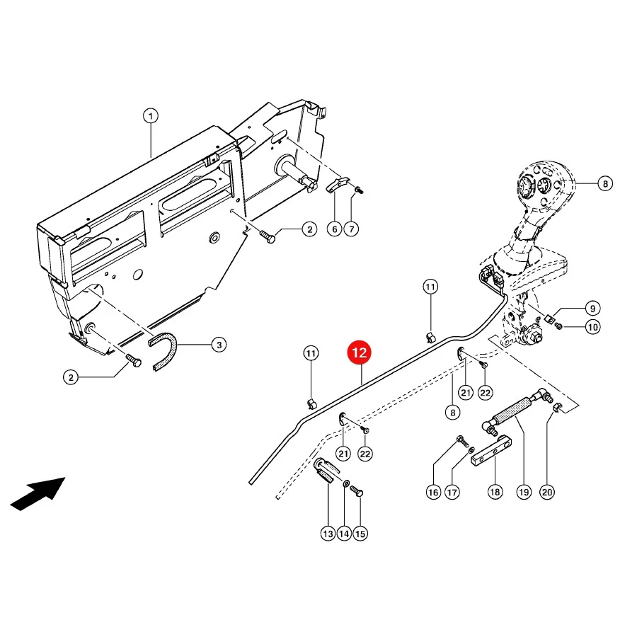 Claas - CL0000153891 - Elektrischer Kabelbaum