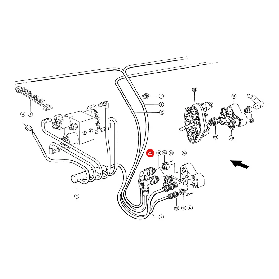 Claas - CL0000168010 - Elektrischer Steckereinsatz