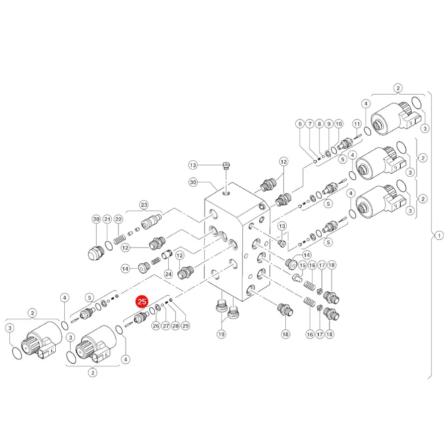 Claas - CL0000393930 - Hydraulikventileinsatz