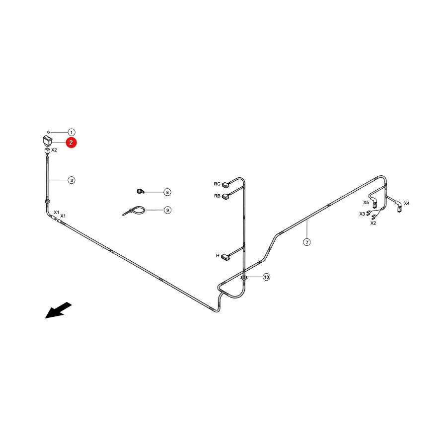 Claas - CL0000714361 - Elektroschalter