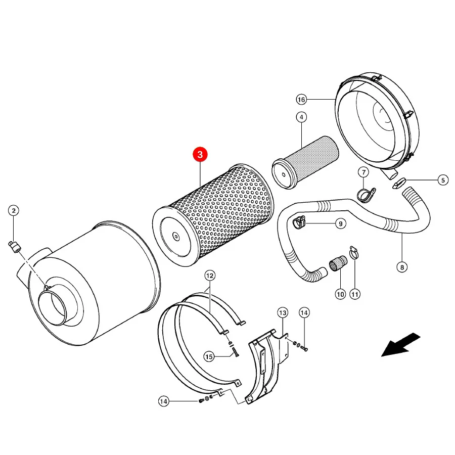 Claas - CL0001421660 - er Außenluftfilter