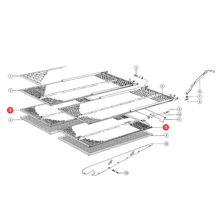 Claas - CL0001761391 - es Untersiebmesser (10 Stück)