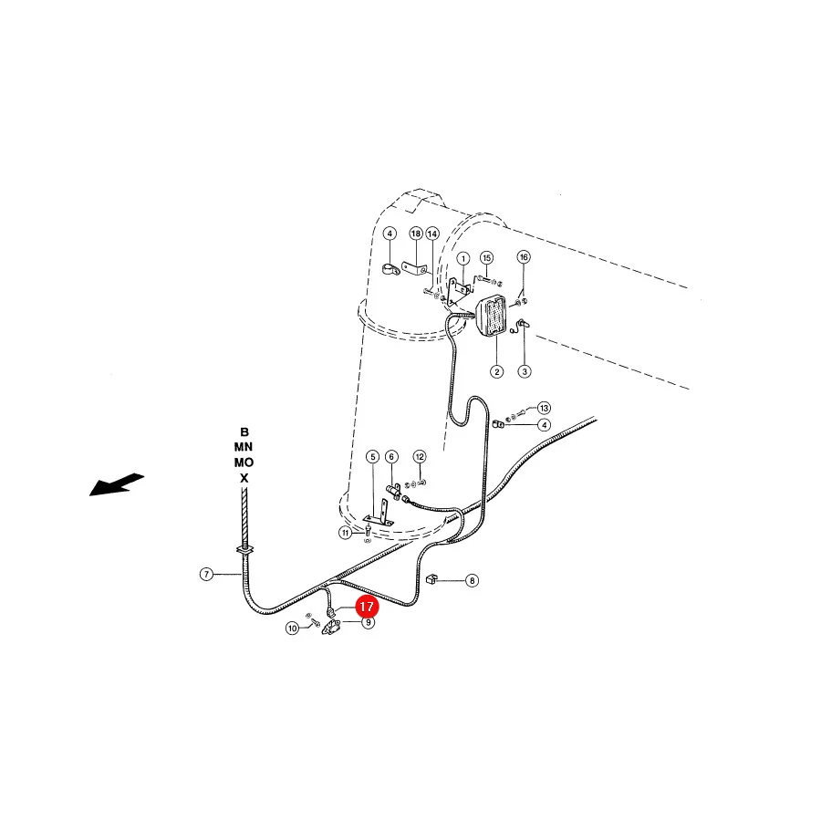Claas - CL0001785560 - Elektrischer Stecker