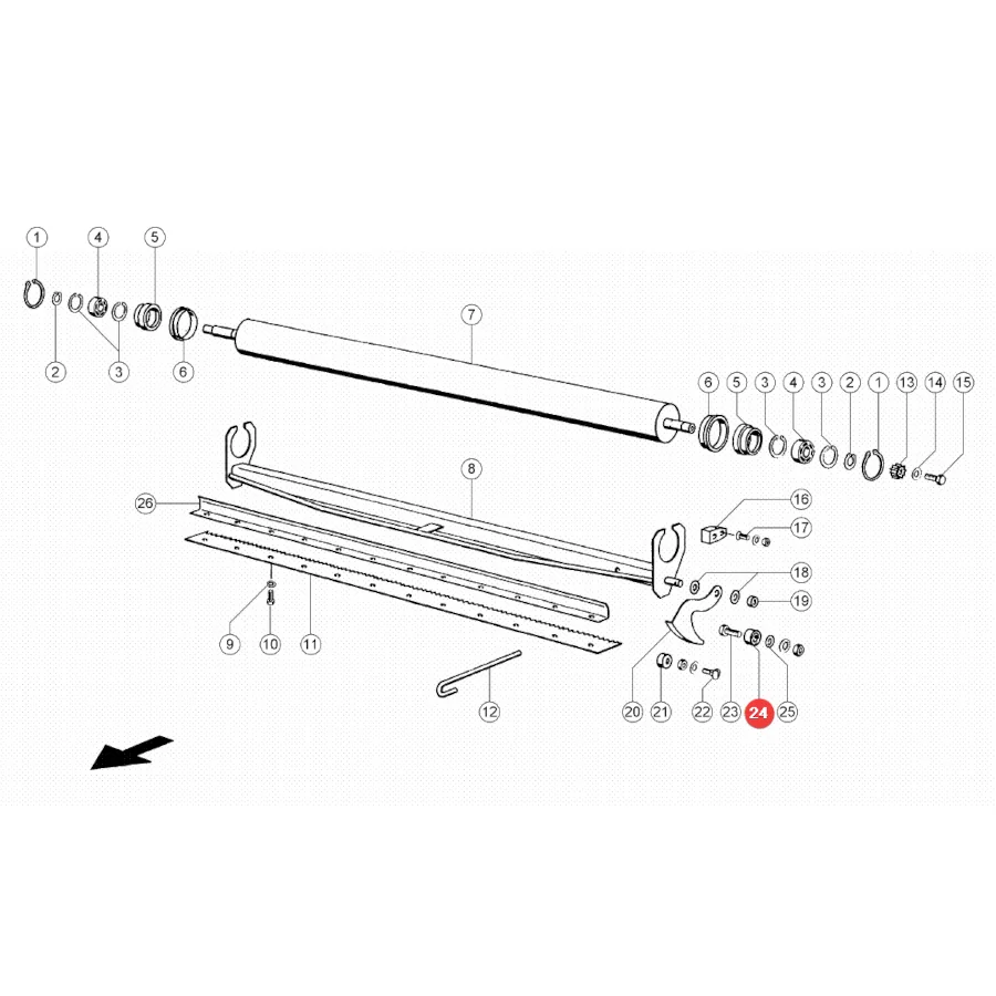 Claas - CL0002113682 - Lager