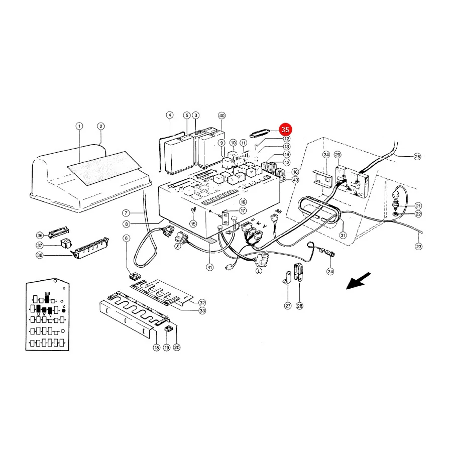 Claas - CL0002124850 - Elektrisches Relais