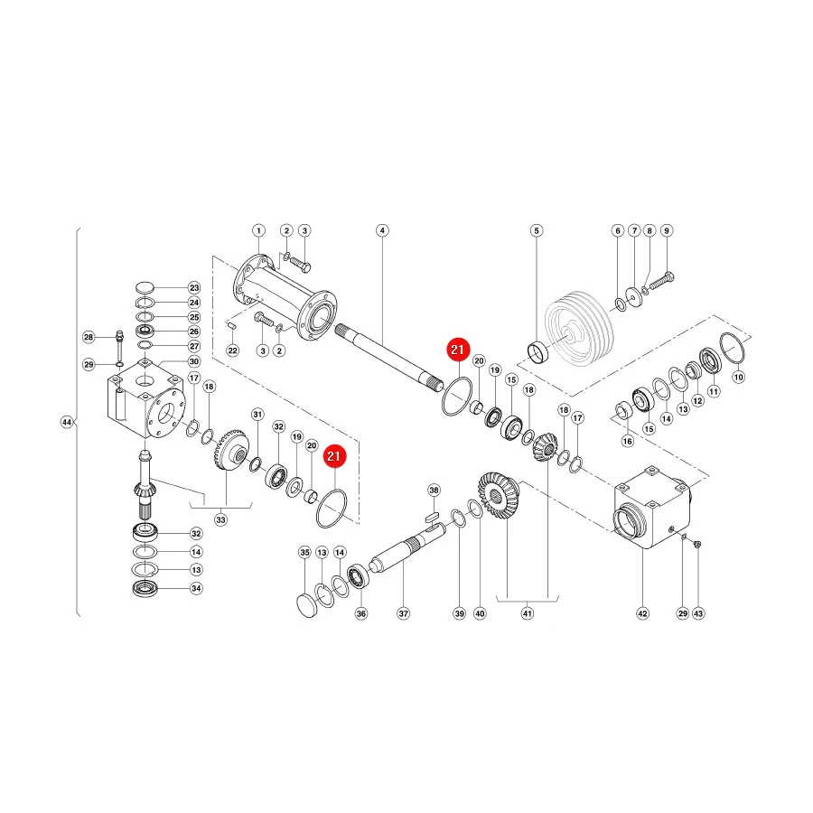 Claas - CL0002125310 - O-Ring für Rasenmäher