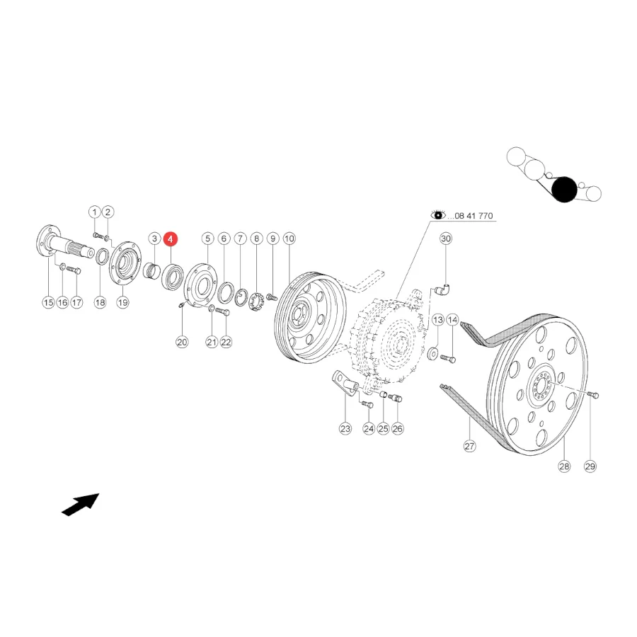 Claas - CL0002130510 - Lager