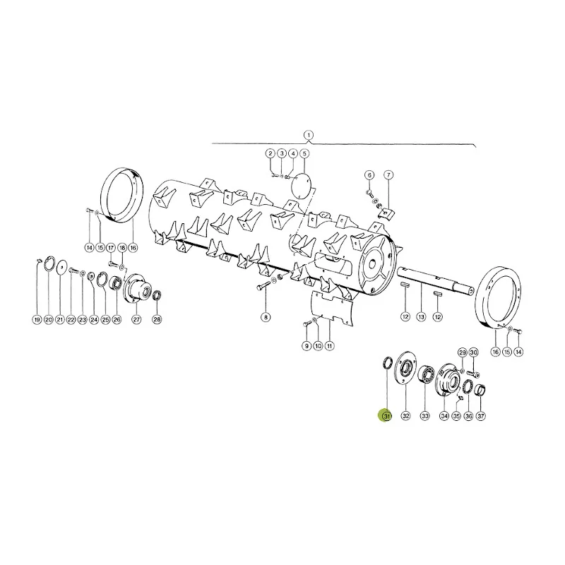 Claas - CL0002153200 - Filzring