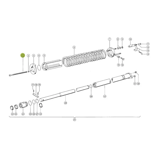 Claas - CL0002153730 - Schneidwerkszylinder-Innensechskantschraube