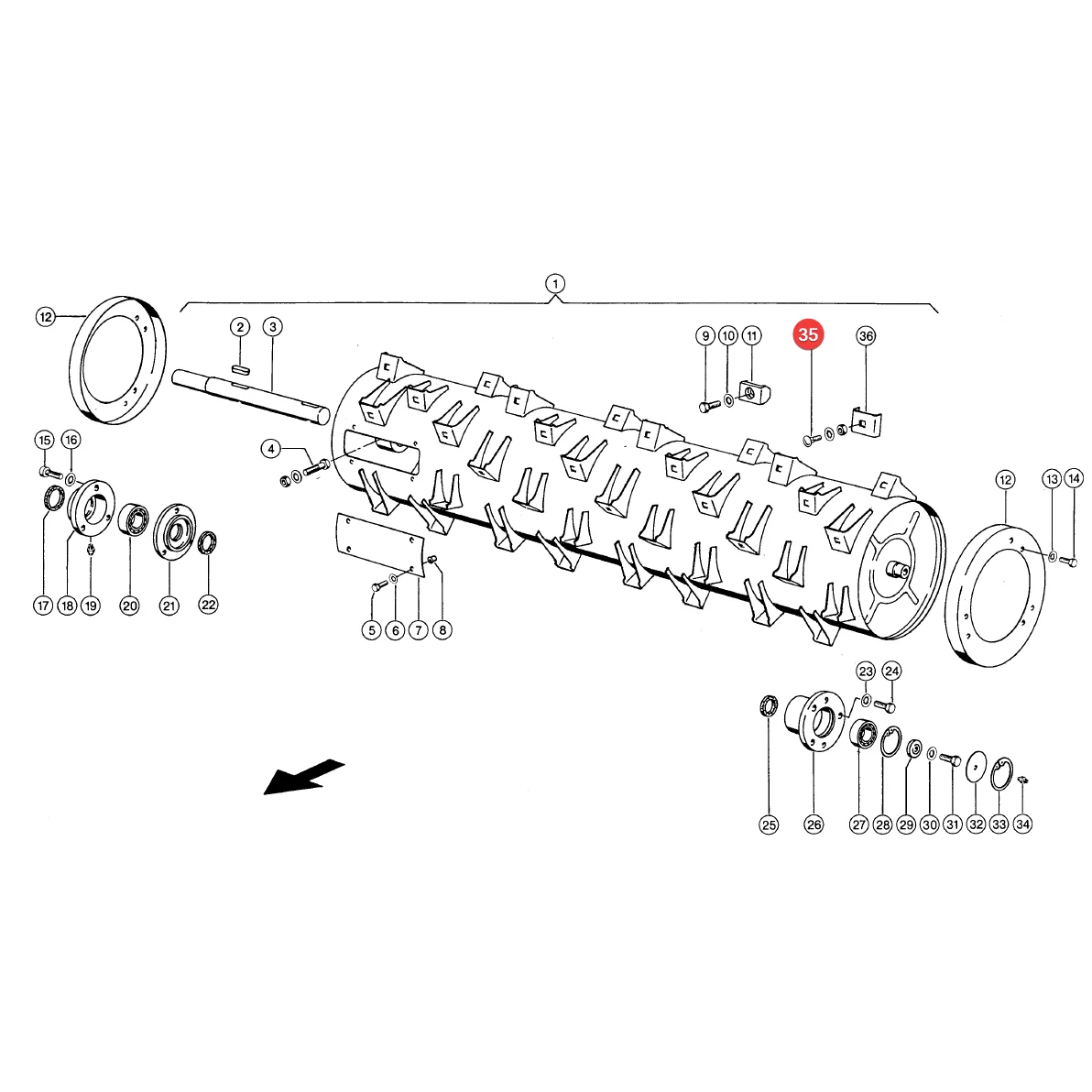 Claas - CL0002164010 - Schraube