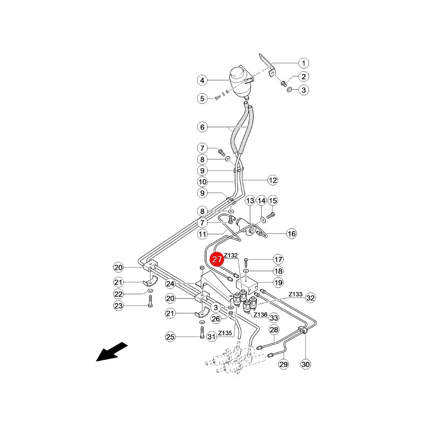 Claas - CL0002165540 - Öldrucksensor