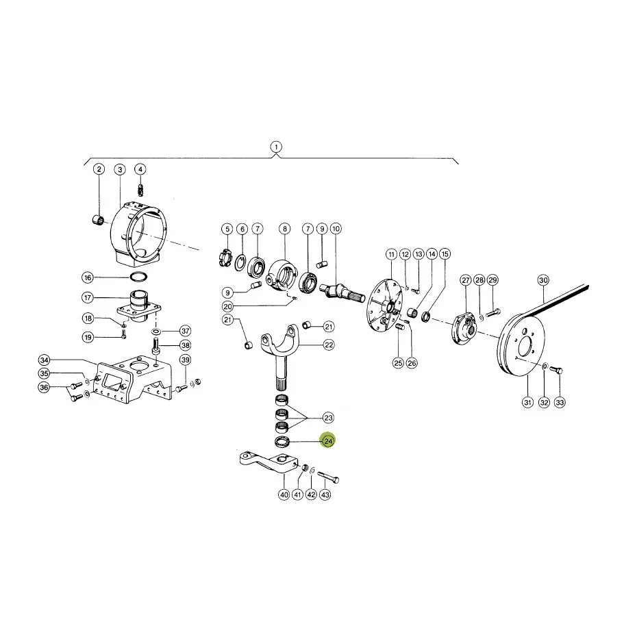 Claas - CL0002182360 - Mähwerksantrieb-Simmerring