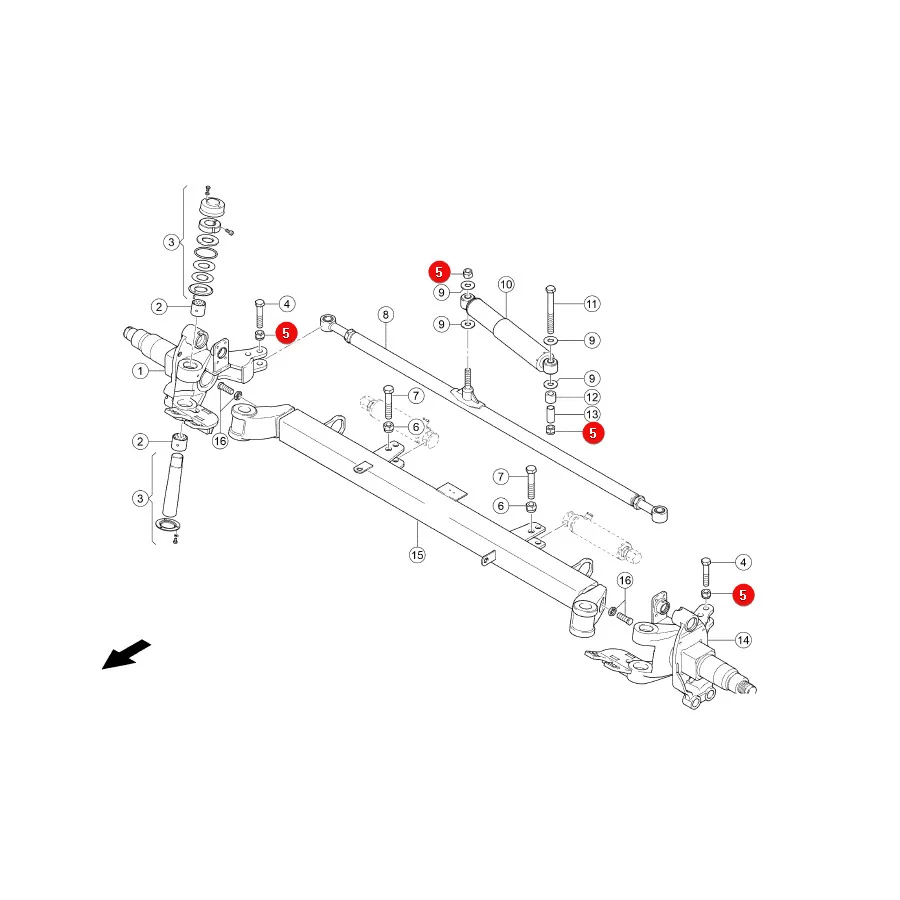 Claas - CL0002335510 - Mutter M20