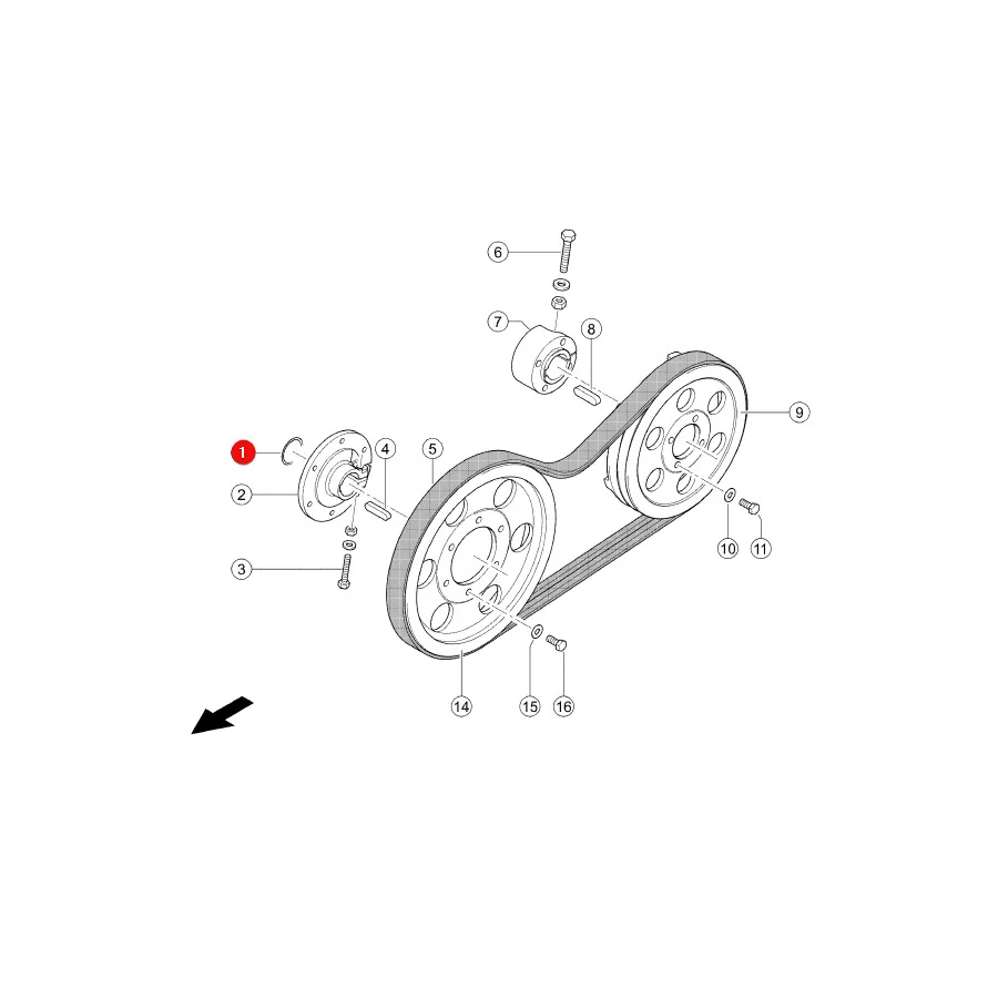 Claas - CL0002336261 - Unterlegscheibe
