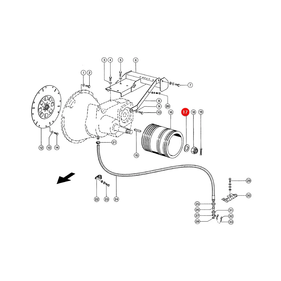 Claas - CL0002351302 - Unterlegscheibe