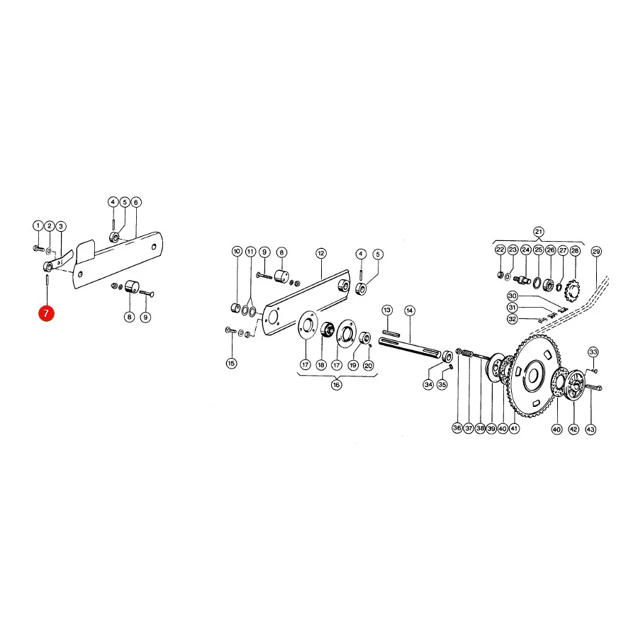 Claas - CL0002356803 - Stift 8 X 40