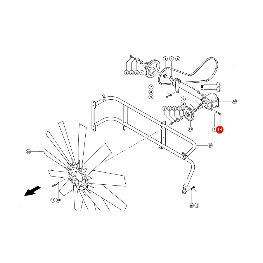 Claas - CL0002360560 - Schraube M12x25