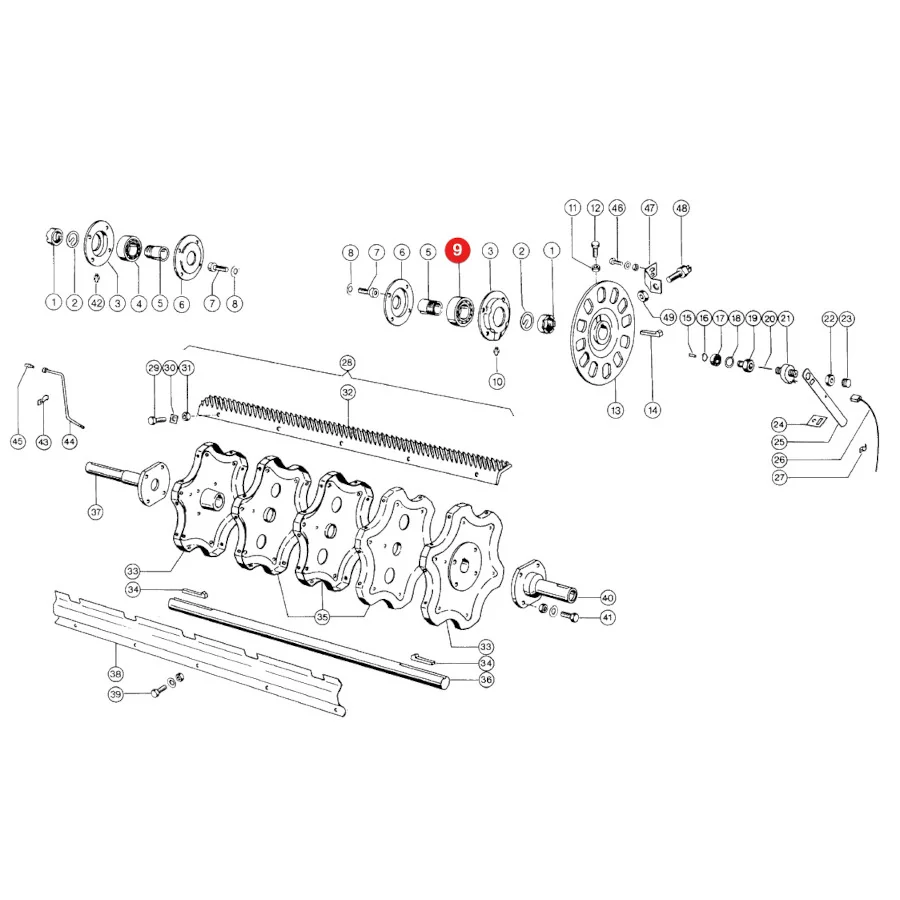Claas - CL0002374960 - Dreschtrommellager