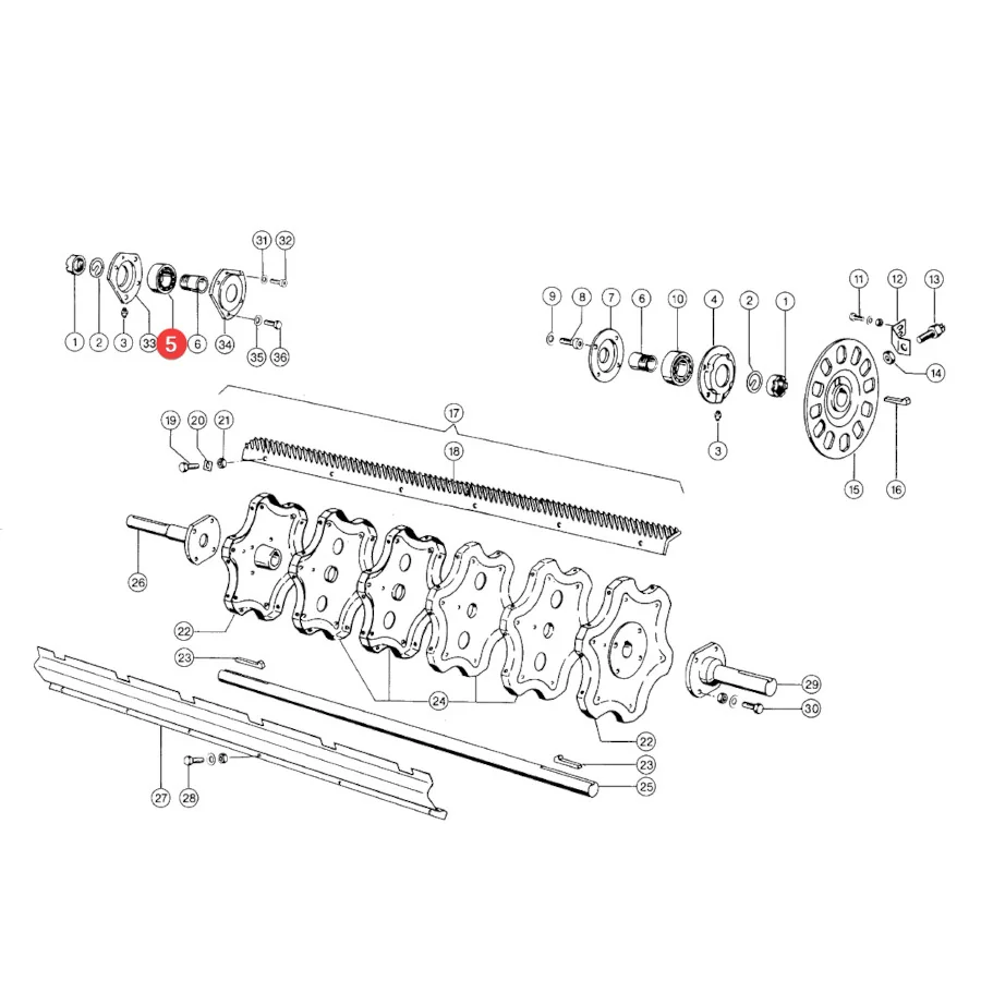 Claas - CL0002391230 - Dreschtrommel-Pendelrollenlager