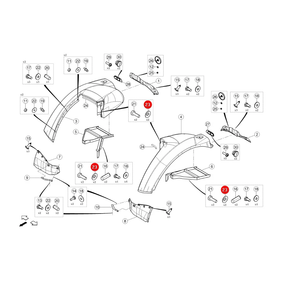Claas - CL0002393931 - Unterlegscheibe