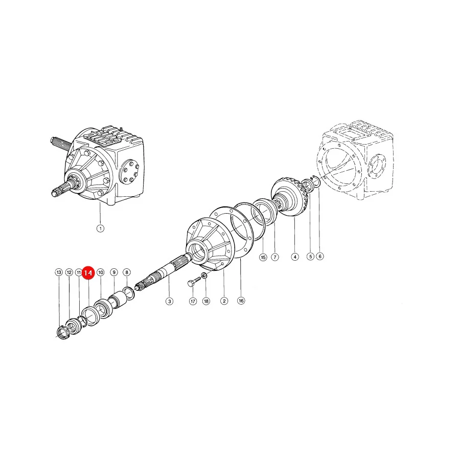 Claas - CL0002440510 - Kegelradring