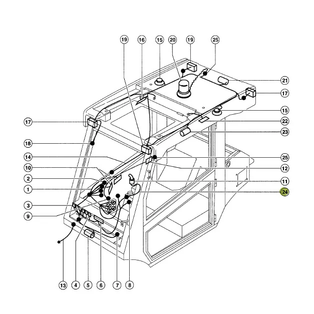 Claas - CL0003102010 - Joystick-Kabelbaum
