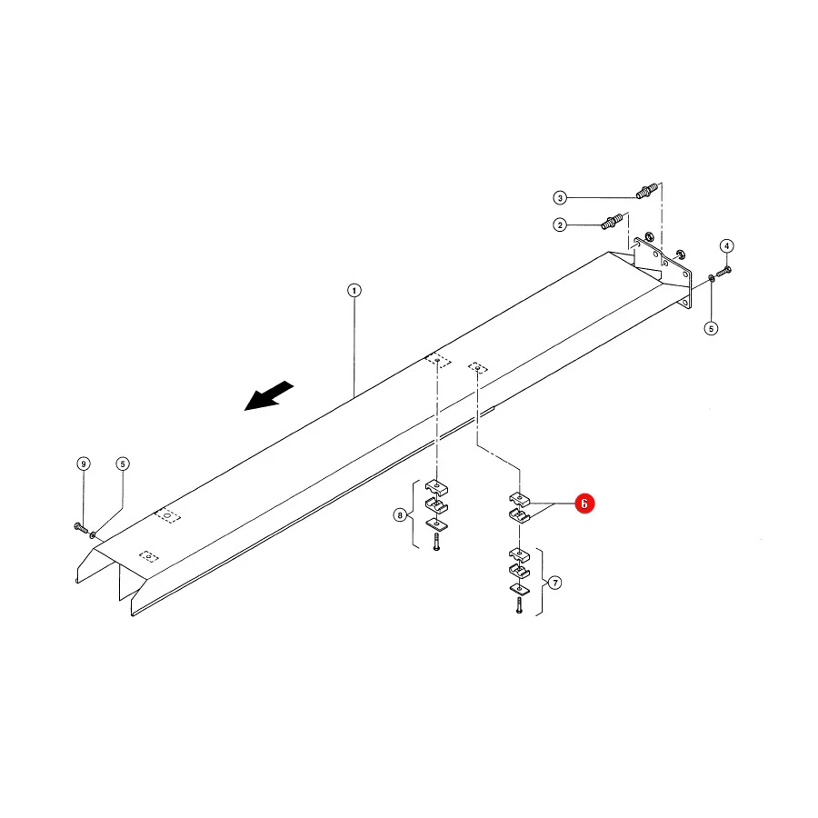 Claas - CL0003183360 - Kabelhalter