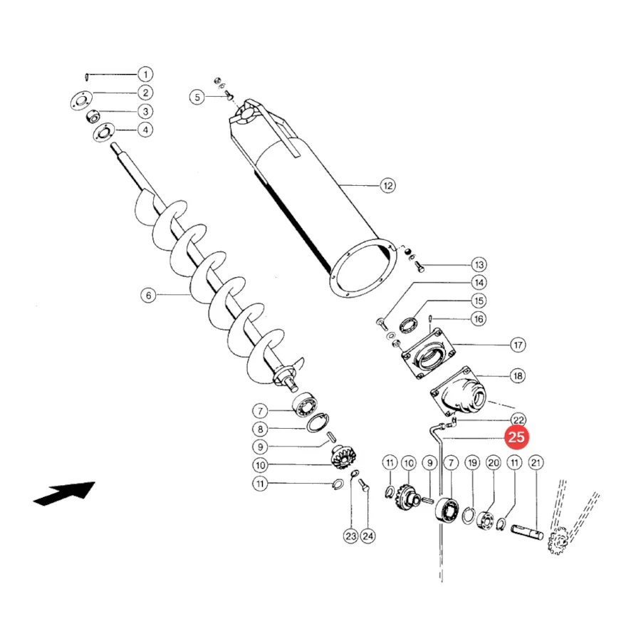 Claas - CL0004086130 - Tankbuchse