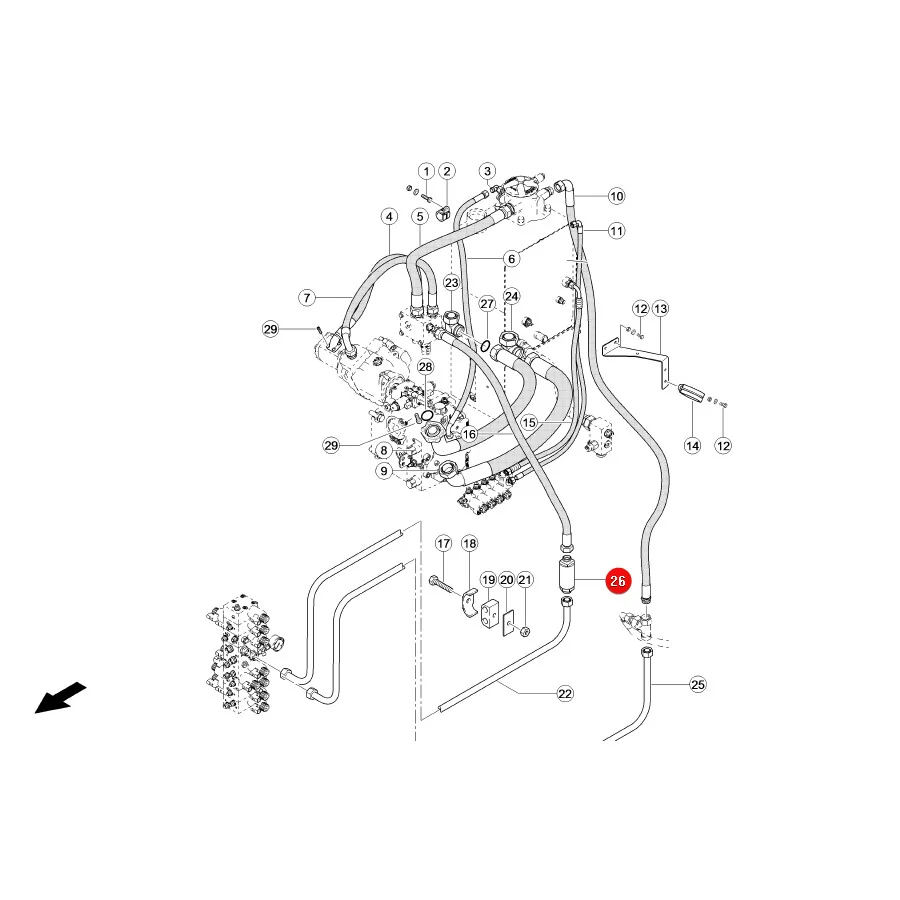 Claas - CL0005100852 - Hochdruckfilter