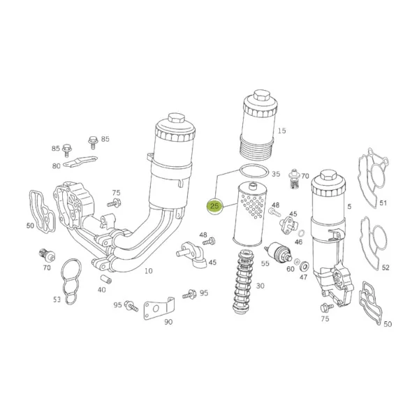 Claas - CL0005459530 - Motorölfiltereinsatz
