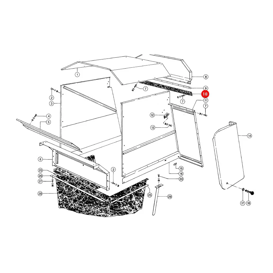Claas - CL0006049661 - Gummikappe 604966.0