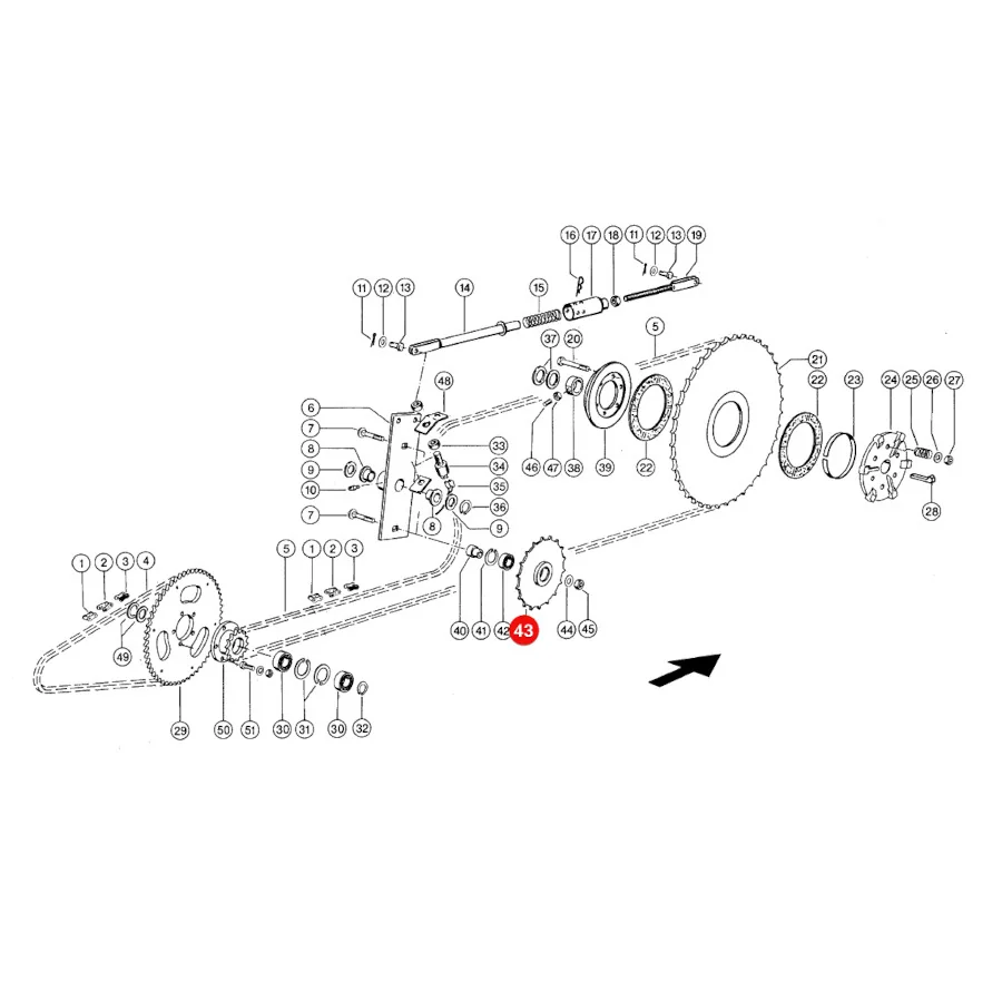 Claas - CL0006269241 - Zahnrad Z18