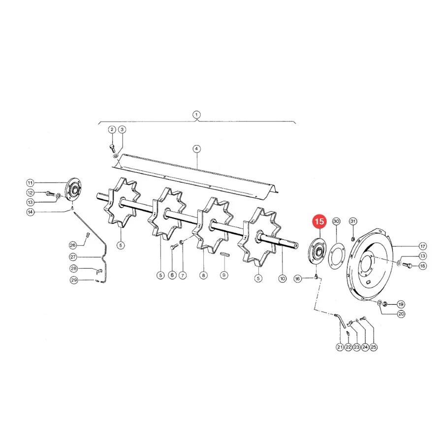 Claas - CL0006292200 - Pendellager mit Gehäuse