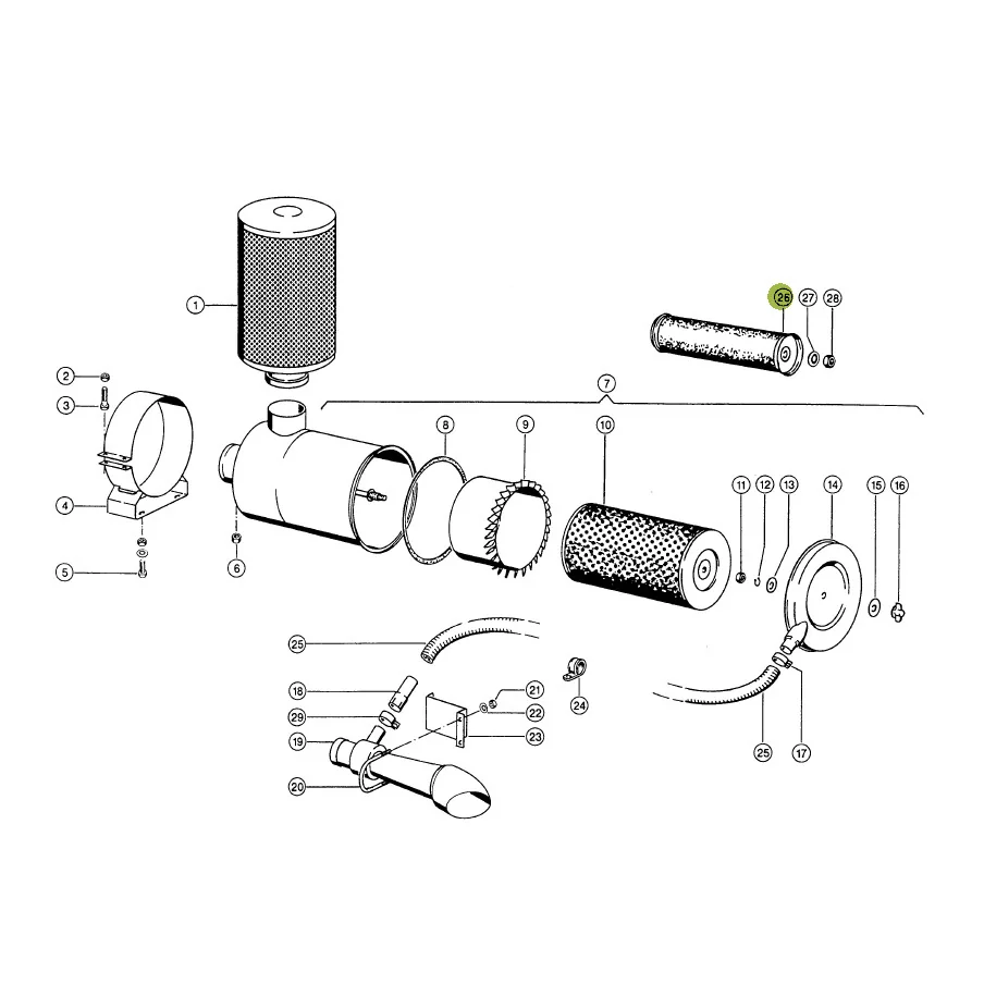 Claas - CL0006433311 - Innenluftfilterelement