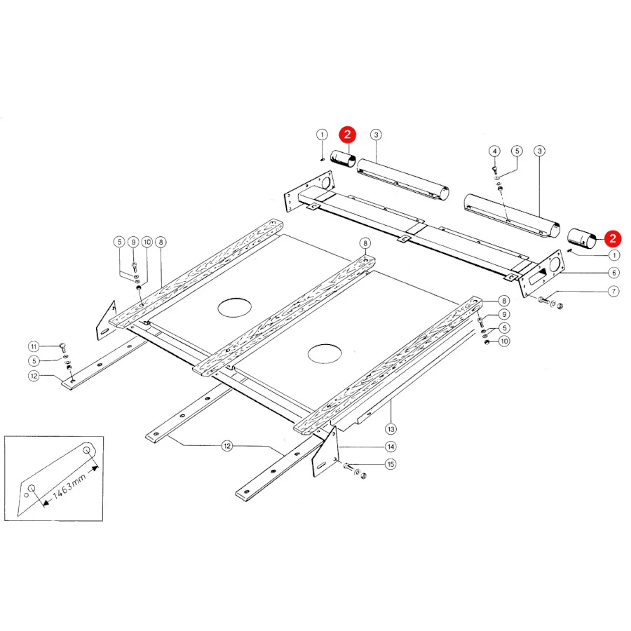 Claas - CL0006451030 - Metalleinlage