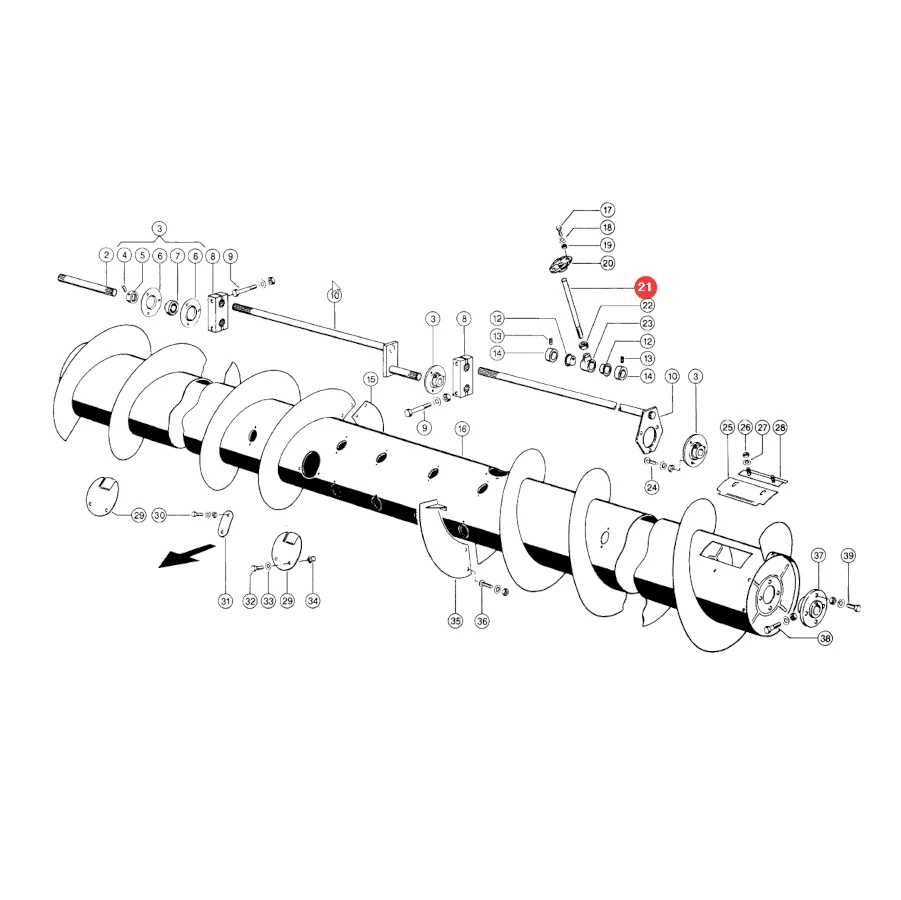 Claas - CL0006480683 - er Schneckenfinger