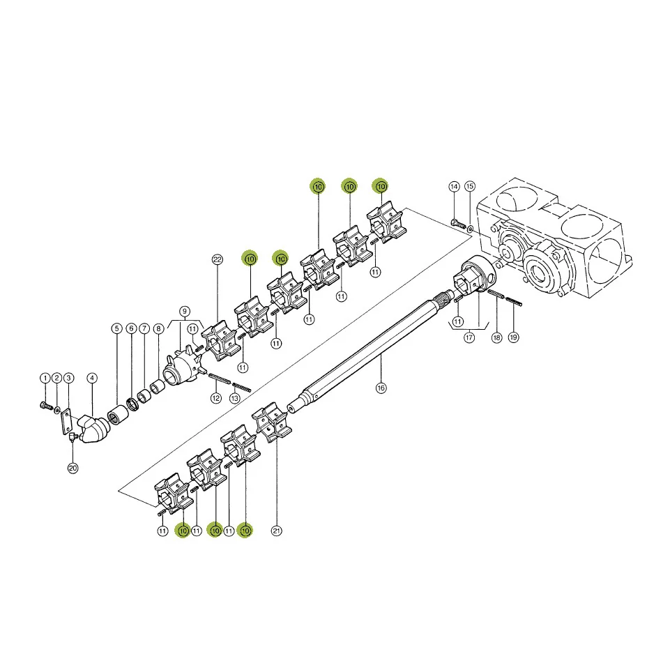 Claas - CL0006518251 - -Streifensammler