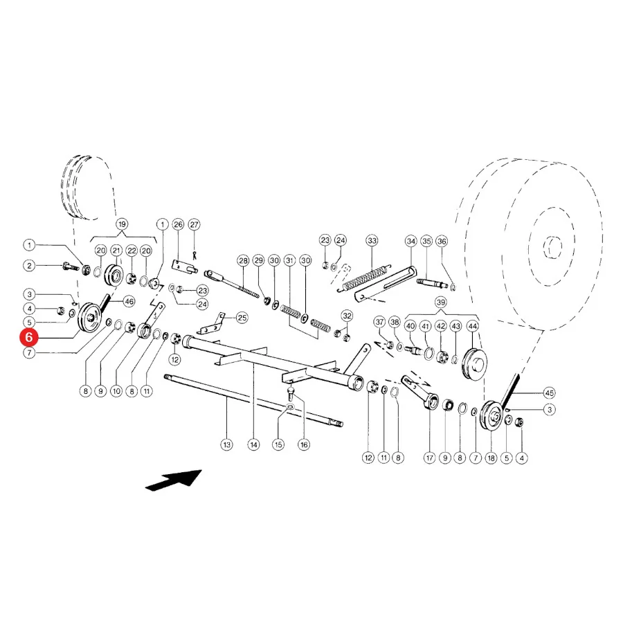 Claas - CL0006574660 - Dreschantriebsriemenscheibe