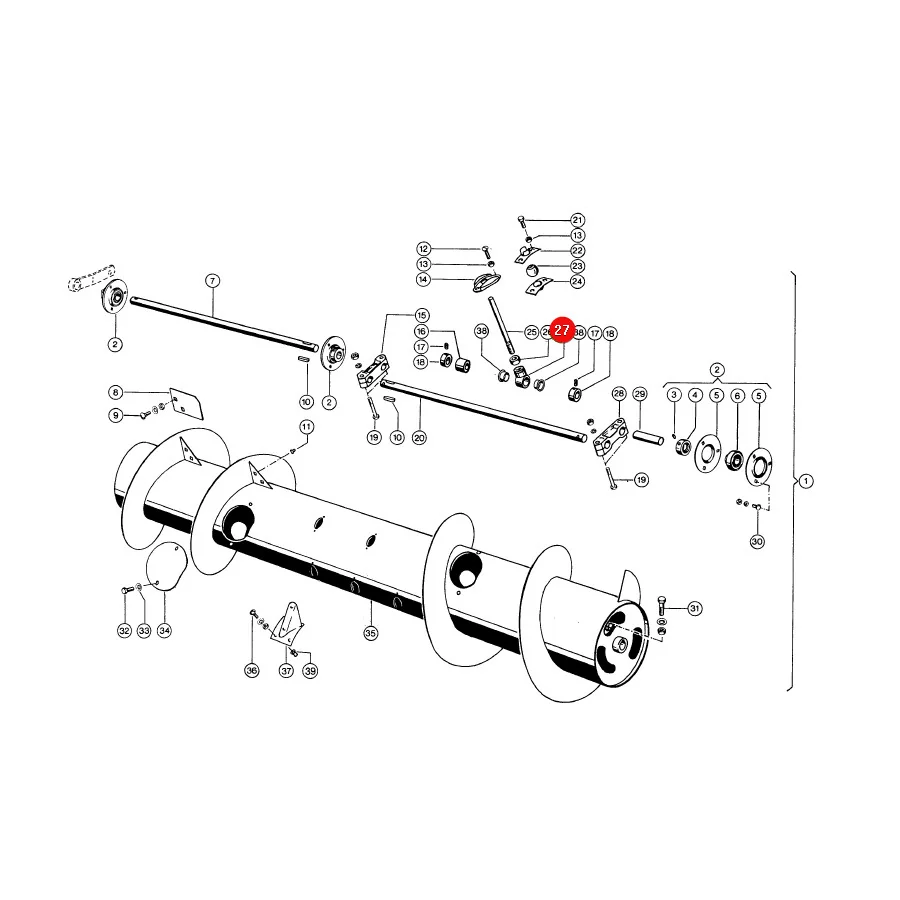 Claas - CL0006704810 - Schneckenfingerhalter
